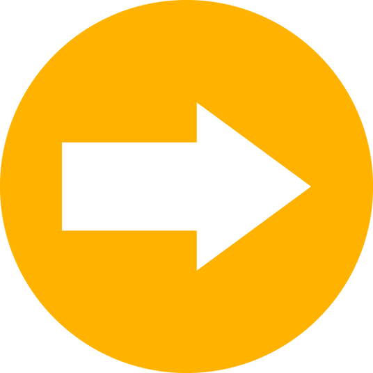 Right Arrow in Yellow Circle Icon
